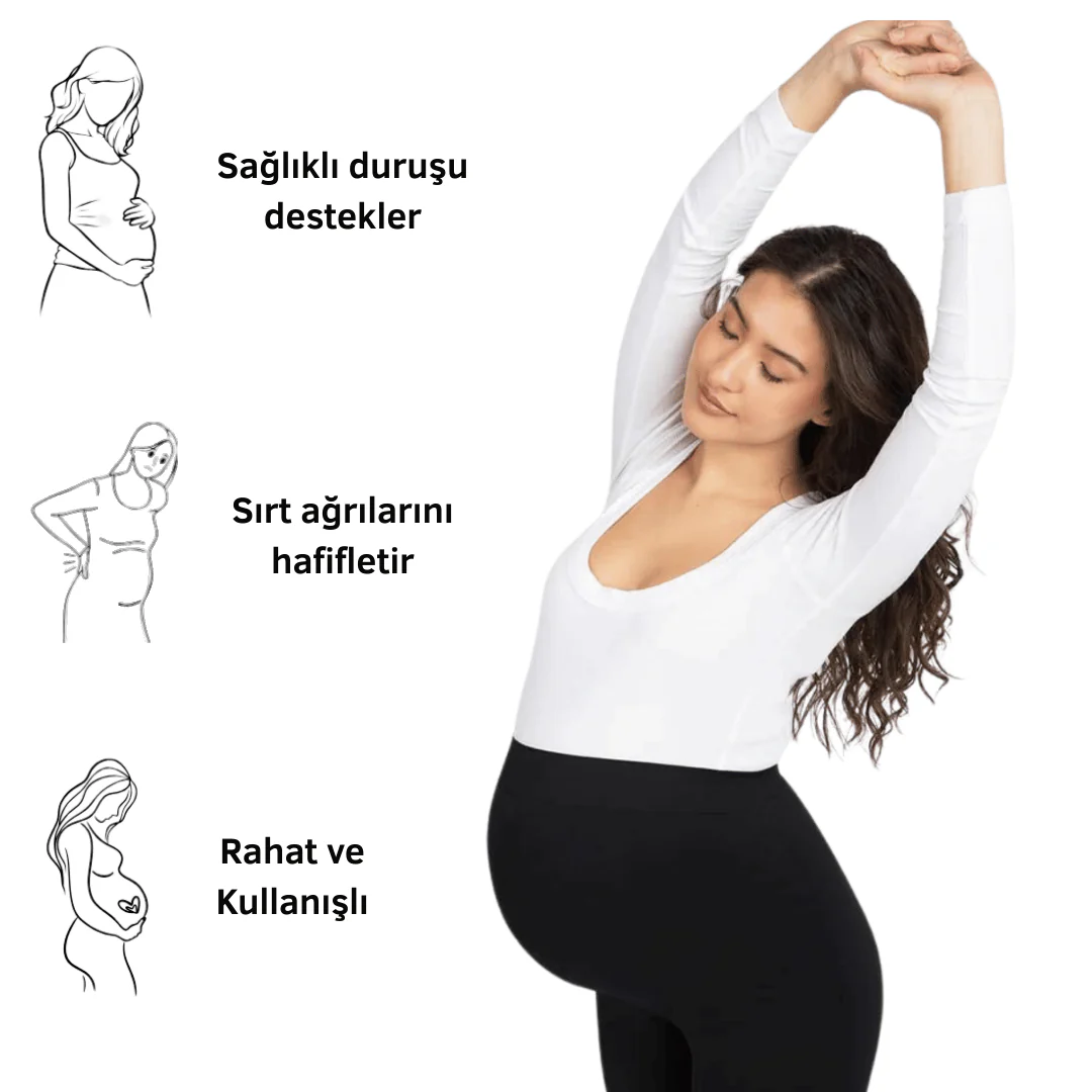 CLARILASE™Bel ve Karın Destekli Hamile Taytı
